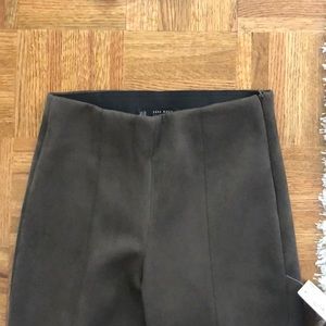 Zara faux suede pant